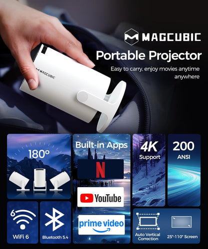 Magcubic Smart Portable Projector